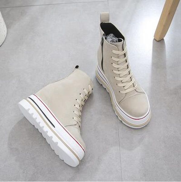 boots women shoes woman boots fashion wedge ankle 2019 autumn new heightening comfort platform booties, Black
boots women shoes woman boots fashion wedge ankle 2019 autumn new heightening comfort platform booties, Black