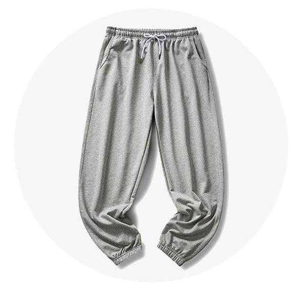 new men's jogging pants ankle length gray elastic waist beam feet casual pants loose 2020 spring classic men's sweatpants men, Black
new men's jogging pants ankle length gray elastic waist beam feet casual pants loose 2020 spring classic men's sweatpants men, Black