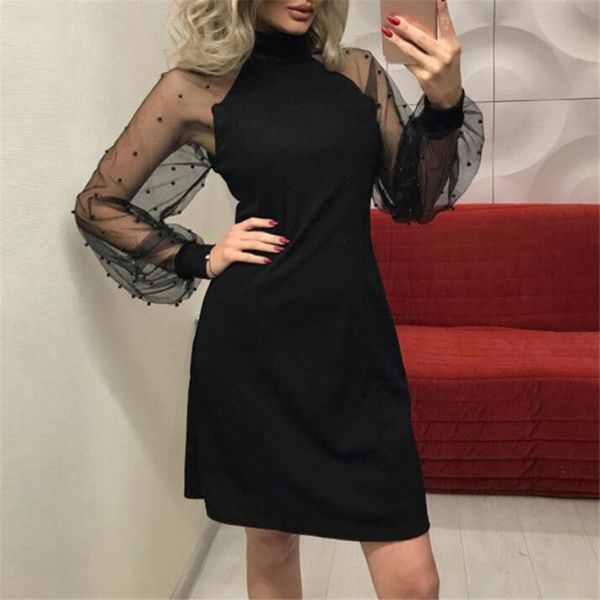 women's mesh sleeve fashion dress spring autumn bodycon long sleeve evening party short mini dress casual dresses vestidos, Black;gray
women's mesh sleeve fashion dress spring autumn bodycon long sleeve evening party short mini dress casual dresses vestidos, Black;gray