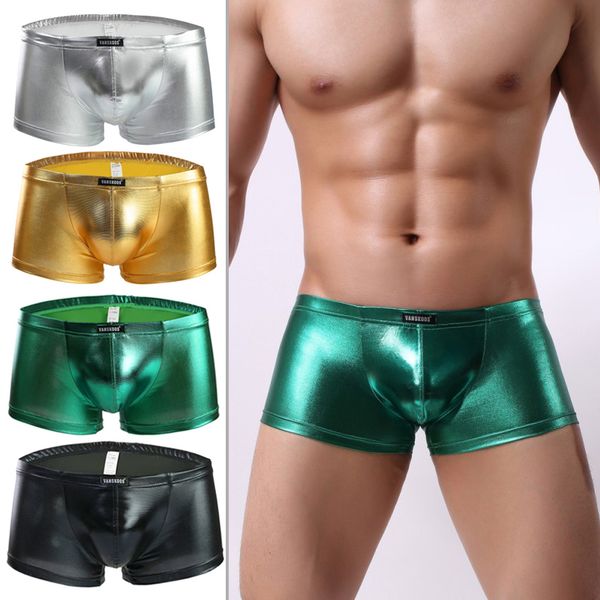 men low waist panties gilding artificial leather slim fit male underpants -xl gdd99, Black;white
men low waist panties gilding artificial leather slim fit male underpants -xl gdd99, Black;white