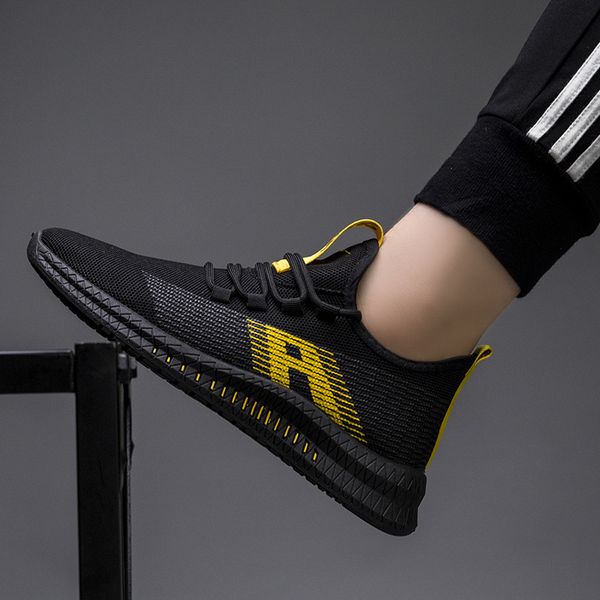 2020 new mesh men sneakers casual shoes lac-up men shoes lightweight comfortable breathable walking sneakers zapatillas hombre, Black
2020 new mesh men sneakers casual shoes lac-up men shoes lightweight comfortable breathable walking sneakers zapatillas hombre, Black