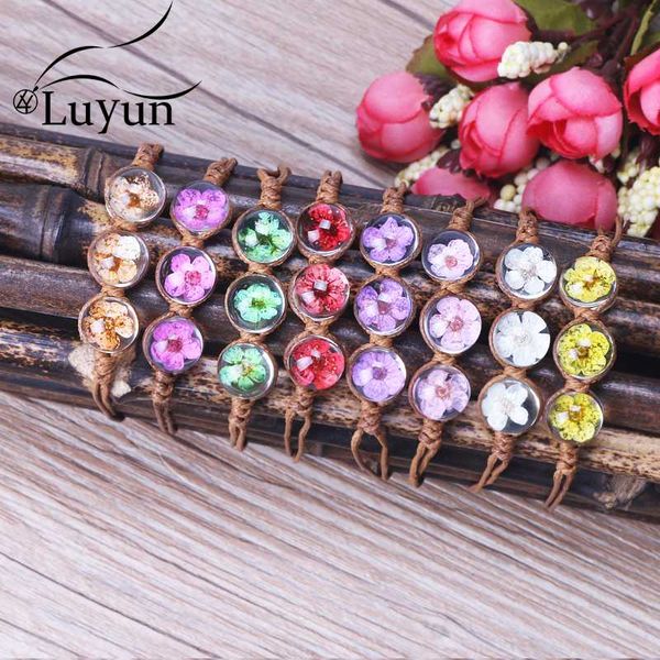 luyun daffodil hand-woven rope crystal glass bracelet diy handmade jewelry to send relatives and friends can be wholesale, Black
luyun daffodil hand-woven rope crystal glass bracelet diy handmade jewelry to send relatives and friends can be wholesale, Black