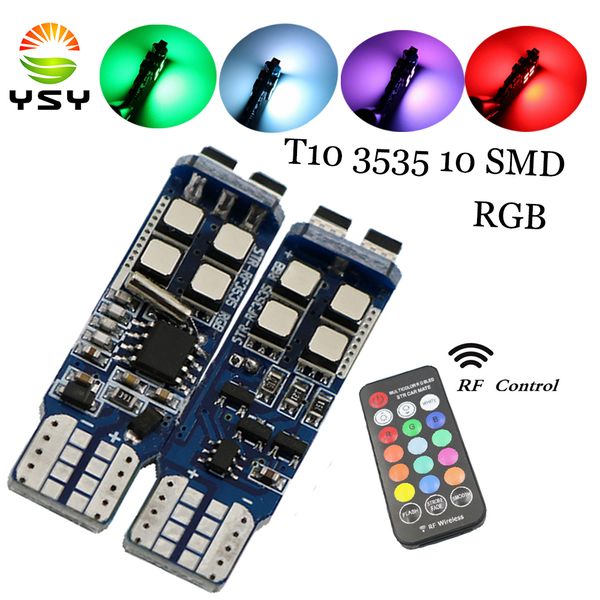 ysy 1set canbus 12v rgb t10 3535 10 smd светодиодных индикаторов лампы автомобиля габаритных огней с контроллером бесплатной доставкой
ysy 1set canbus 12v rgb t10 3535 10 smd светодиодных индикаторов лампы автомобиля габаритных огней с контроллером бесплатной доставкой