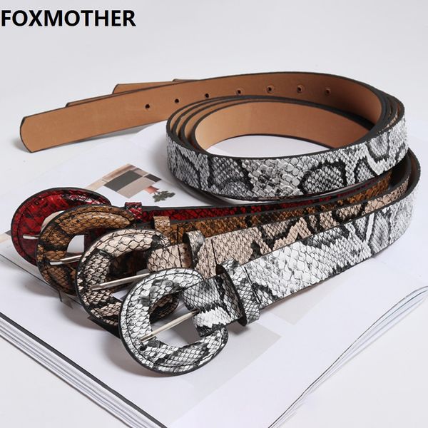 foxmotherfoxmother 2.7cm wide snake skin belts for women female pu leather crocodile jeans dress belts, Black;brown
foxmotherfoxmother 2.7cm wide snake skin belts for women female pu leather crocodile jeans dress belts, Black;brown