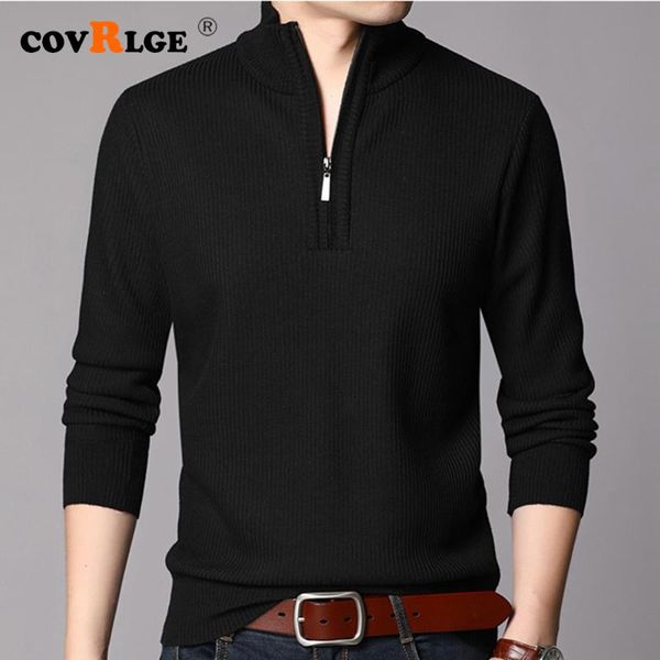 covrlge cashmere sweater men clothes autumn winter brand thick warm wool pullover men casual zipper turtleneck pull homme mzm062, White;black
covrlge cashmere sweater men clothes autumn winter brand thick warm wool pullover men casual zipper turtleneck pull homme mzm062, White;black