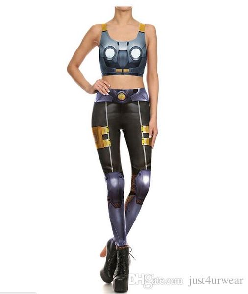 women clothes two piece sets skinny pants holloween costume suits long pants sleeveless tshirt vest outfits punk 3d print 2 pcs pants
women clothes two piece sets skinny pants holloween costume suits long pants sleeveless tshirt vest outfits punk 3d print 2 pcs pants