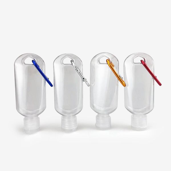 50ml empty alcohol refillable bottle with key ring hook in stock clear transparent plastic hand sanitizer bottle for travel
50ml empty alcohol refillable bottle with key ring hook in stock clear transparent plastic hand sanitizer bottle for travel