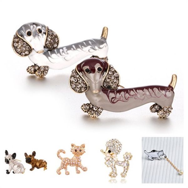 new 1pc animal brooch cute cartoon cat dog style brooch men women fashion enamel jewelry bag dress accessories, Gray
new 1pc animal brooch cute cartoon cat dog style brooch men women fashion enamel jewelry bag dress accessories, Gray