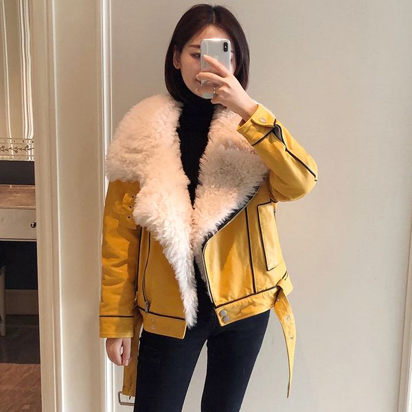 natural real fur korean wool jacket for womens clothing duck down winter coat women abrigo mujer t-g2245 yy898, Black
natural real fur korean wool jacket for womens clothing duck down winter coat women abrigo mujer t-g2245 yy898, Black