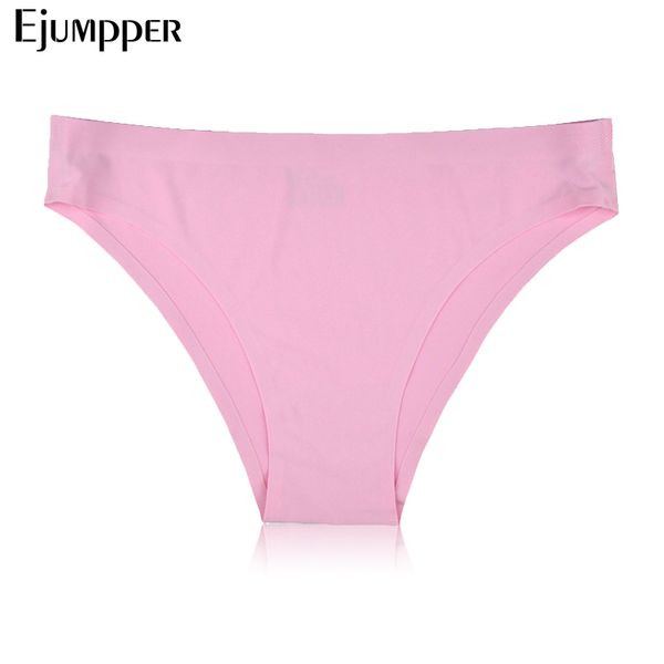 ejumpper women seamless underwear solid basic half cover hips invisible bikini panties briefs ladies lingerie for women, White;black
ejumpper women seamless underwear solid basic half cover hips invisible bikini panties briefs ladies lingerie for women, White;black