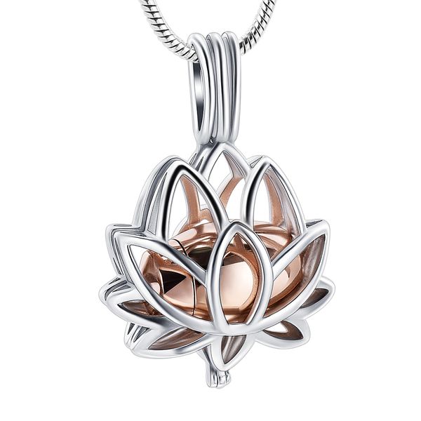 ijd20001 stainless steel cremation urns ashes jewelry for women lotus flower keepsake locket for ashes, Silver
ijd20001 stainless steel cremation urns ashes jewelry for women lotus flower keepsake locket for ashes, Silver