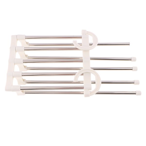 stainless steel pants hangers jeans clothes organizer folding storage rack space saver storage hanger rack
stainless steel pants hangers jeans clothes organizer folding storage rack space saver storage hanger rack