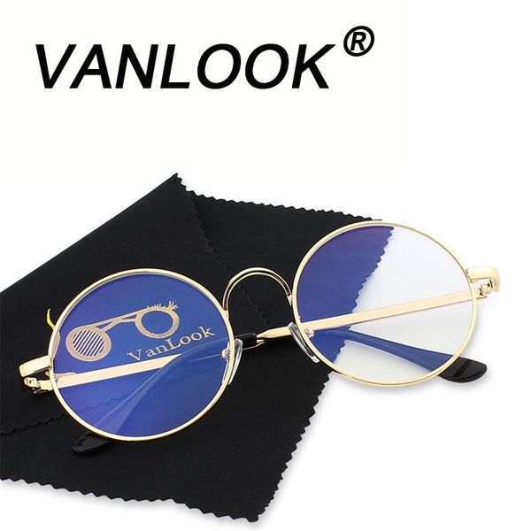 round glasses transparent for computer lenses metal frame eyeglasses women men anti blue ray oculos de grau spectacles, Black
round glasses transparent for computer lenses metal frame eyeglasses women men anti blue ray oculos de grau spectacles, Black