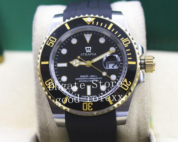 mens automatic 2813 watch men sapphire ceramic dive superlative sub 116613 gold rubber b strap sport watches 116618 oysterflex wristwatches, Slivery;brown
mens automatic 2813 watch men sapphire ceramic dive superlative sub 116613 gold rubber b strap sport watches 116618 oysterflex wristwatches, Slivery;brown