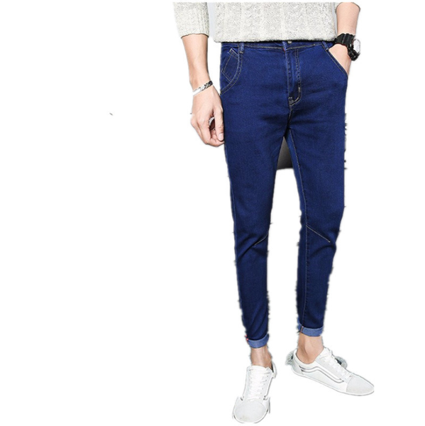 pure color stretch men's feet pants youth slim casual korean version of 9 pants 1258, Blue
pure color stretch men's feet pants youth slim casual korean version of 9 pants 1258, Blue