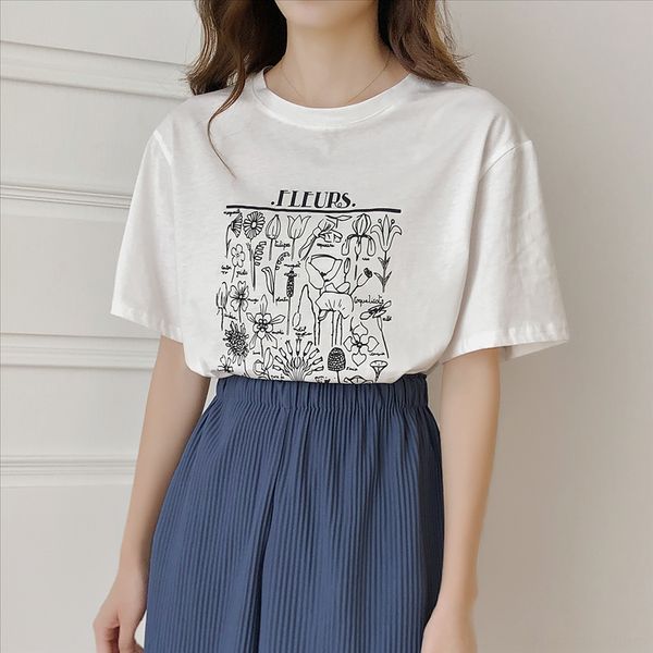 oufan 7322 letter short-sleeved t-shirt female summer ins fashion 2020 loose student oufan 7322 letter short-sleeved t-shirt female summ, White
oufan 7322 letter short-sleeved t-shirt female summer ins fashion 2020 loose student oufan 7322 letter short-sleeved t-shirt female summ, White