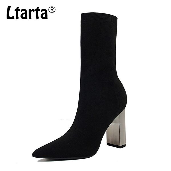 ltarta women's fashion point toe mid-calf boots black square heels boots short boots women autumn shoes .ds-3128-2
ltarta women's fashion point toe mid-calf boots black square heels boots short boots women autumn shoes .ds-3128-2