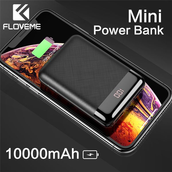 floveme power bank 10000mah mini portable led digital display dual usb ports powerbank external mobile battery for iphone charge
floveme power bank 10000mah mini portable led digital display dual usb ports powerbank external mobile battery for iphone charge