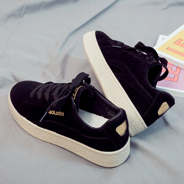snurulan 2019 spring sneakers on the platform; suede women made of vulcanized leather; women's casual shoes mx200425, Black
snurulan 2019 spring sneakers on the platform; suede women made of vulcanized leather; women's casual shoes mx200425, Black