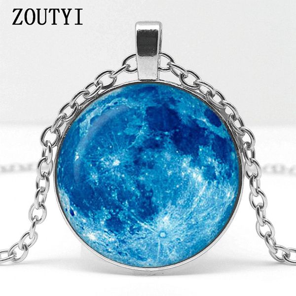 2018 / blue moon pendant full moon necklace glass p pendant blue outer space. star jewelry, Silver
2018 / blue moon pendant full moon necklace glass p pendant blue outer space. star jewelry, Silver