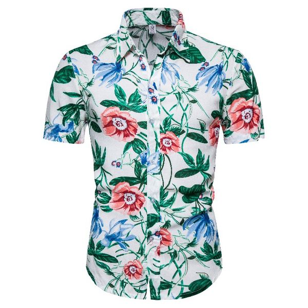men's brand summer creative fashion business casual short sleeve hawaiian beach vacation business shirt mens dress shirts, White;black
men's brand summer creative fashion business casual short sleeve hawaiian beach vacation business shirt mens dress shirts, White;black