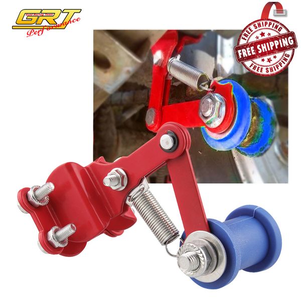 motorcycle sprockets chain tensioner adjuster roller tools modified accessories aluminum for universal motorbike