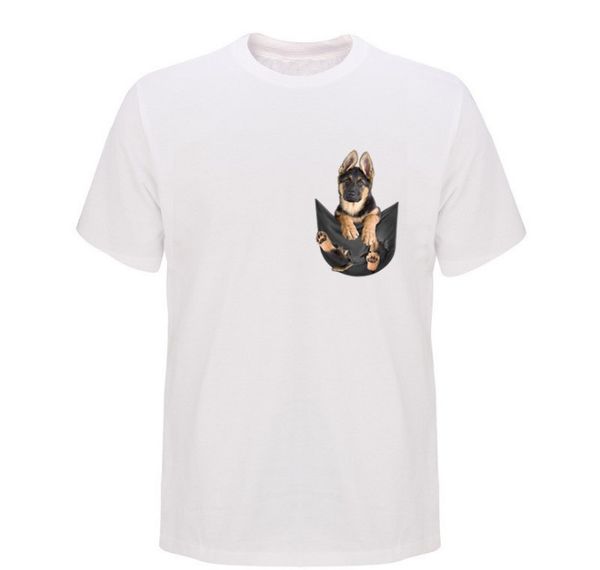 german shepherd in pocket t shirt dog lovers black cotton men cartoon t shirt men new fashion tshirt, White;black
german shepherd in pocket t shirt dog lovers black cotton men cartoon t shirt men new fashion tshirt, White;black