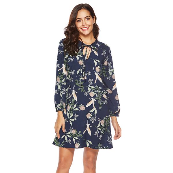 womens party dress long sleeve casual plus size fashion o neck floral print dress ladies party mini leather vestido, Black;gray
womens party dress long sleeve casual plus size fashion o neck floral print dress ladies party mini leather vestido, Black;gray