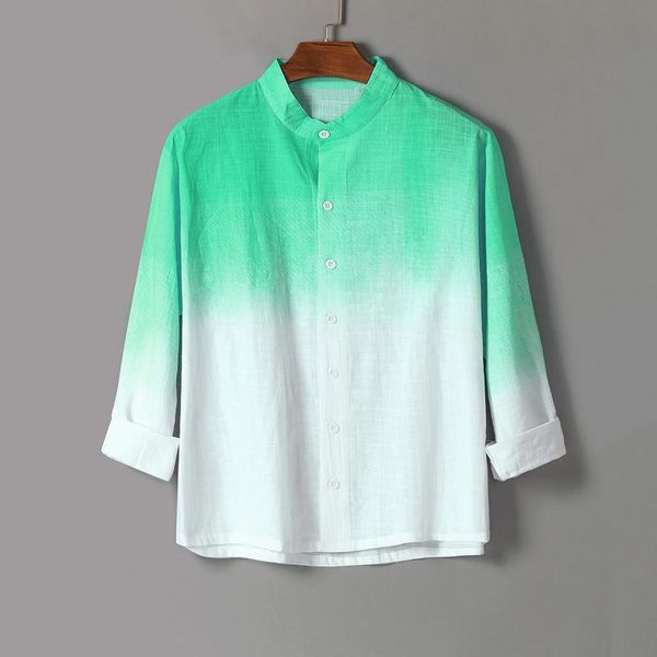 in 2019, fashion shirts slim gradually printed on linen and cotton jackets, long-sleeved men's shirts, White;black
in 2019, fashion shirts slim gradually printed on linen and cotton jackets, long-sleeved men's shirts, White;black