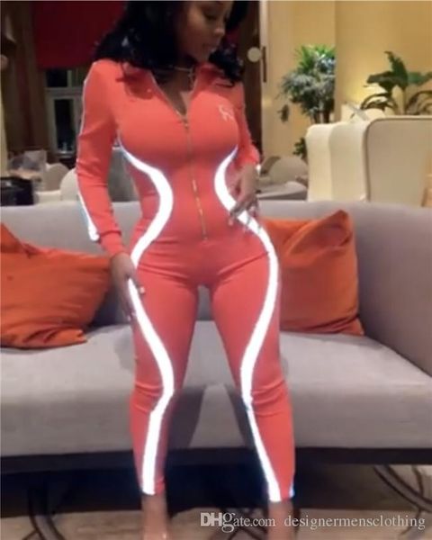 reflective women jumpsuits summer sliver deep v neck rompers one piece suits long sleeve joint zipper clothing, Black;white
reflective women jumpsuits summer sliver deep v neck rompers one piece suits long sleeve joint zipper clothing, Black;white