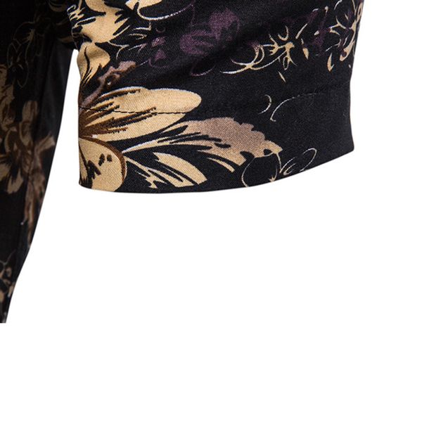 men print shirts slim fit thin breathable short sleeves casual for summer ks-shipping, White;black
men print shirts slim fit thin breathable short sleeves casual for summer ks-shipping, White;black