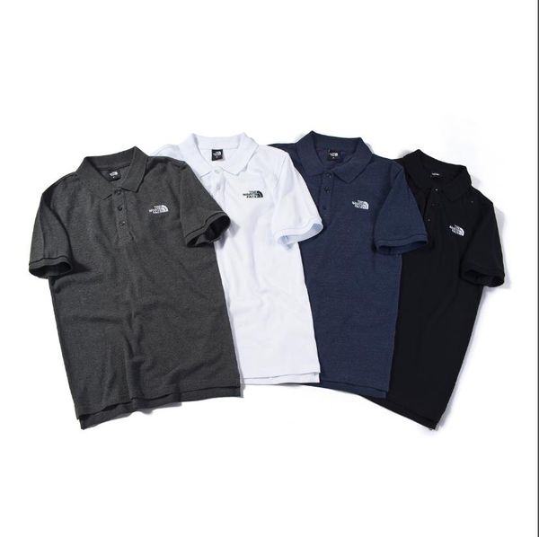 face north classic brand t-shirt mens designer polo shirt high end logo embroidery polo classic simple polo shirt outdoor sweatshirt t-shirt, White;black
face north classic brand t-shirt mens designer polo shirt high end logo embroidery polo classic simple polo shirt outdoor sweatshirt t-shirt, White;black