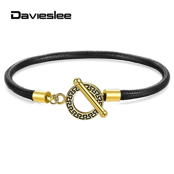 new 4mm simple black man-made leather bracelet for men women charm toggle clasp fashion jewelry gifts 8-10inch ddlb186
new 4mm simple black man-made leather bracelet for men women charm toggle clasp fashion jewelry gifts 8-10inch ddlb186
