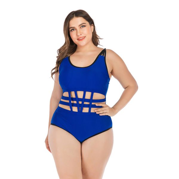 women's plus size o-neck solid color swimwear bikini high waist hollow sling bikini one-piece push up blue swimsuit#g4, White;black
women's plus size o-neck solid color swimwear bikini high waist hollow sling bikini one-piece push up blue swimsuit#g4, White;black