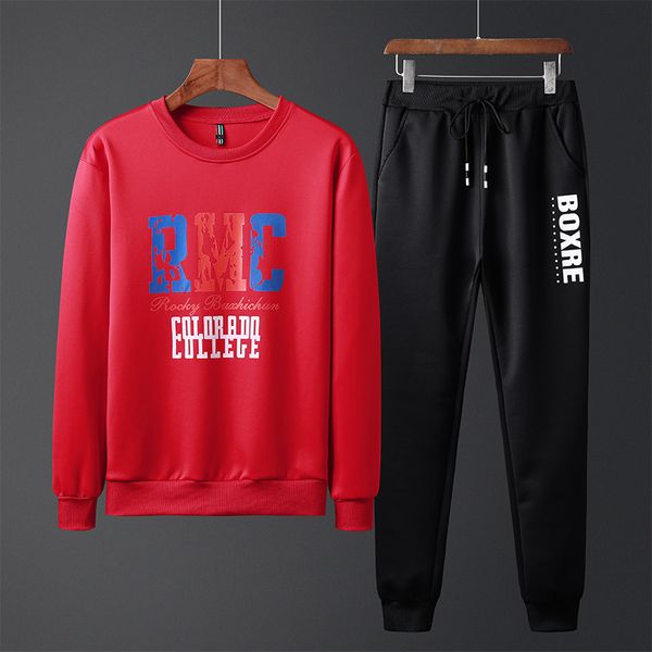 2020 new men's suit round neck leisure youth sports suit junior high school students two piece set
2020 new men's suit round neck leisure youth sports suit junior high school students two piece set