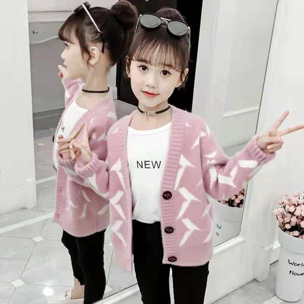 pink color kids clothing new girls sweaters cartoon pattern sweater for girls long sleeve single breasted warm sweaters, Blue
pink color kids clothing new girls sweaters cartoon pattern sweater for girls long sleeve single breasted warm sweaters, Blue