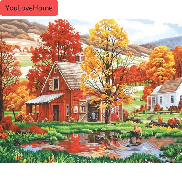 picture by number house landscape wall art oil painting by number autumn drawing canvas acrylic handpainted home decor
picture by number house landscape wall art oil painting by number autumn drawing canvas acrylic handpainted home decor