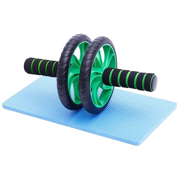 14 inch abdominal muscle wheel mute belly roller automatic spring back two wheels fitness device with kneeling pad (green 
14 inch abdominal muscle wheel mute belly roller automatic spring back two wheels fitness device with kneeling pad (green
