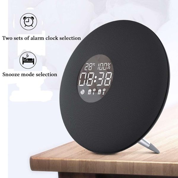 alarm clock with fm radio 10w 3600mah wireless bluetooth speaker aux tf music player real-time ambient temperature display
alarm clock with fm radio 10w 3600mah wireless bluetooth speaker aux tf music player real-time ambient temperature display