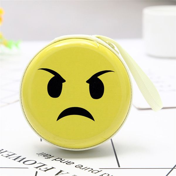 child mini round wechat expression small coin purse wallet purse handbag cute mini money bags pouch for boys girls a30, Red;black
child mini round wechat expression small coin purse wallet purse handbag cute mini money bags pouch for boys girls a30, Red;black