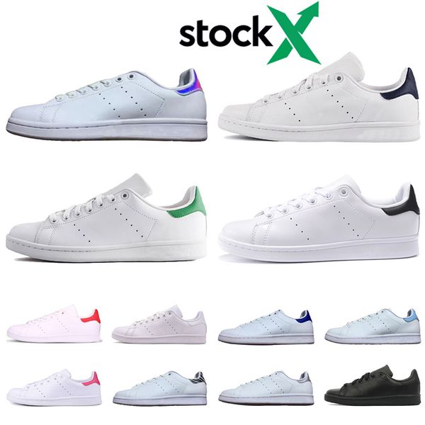 men women og smith casual shoes stan sneakers green black white blue pink silver fashion leather flat shoes size 36-45
men women og smith casual shoes stan sneakers green black white blue pink silver fashion leather flat shoes size 36-45