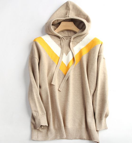 women fashion women's knits & tees 2020 new style cashmere sweater women autumn and winter hooded sweatshirts 4 color size s-xl, White
women fashion women's knits & tees 2020 new style cashmere sweater women autumn and winter hooded sweatshirts 4 color size s-xl, White
