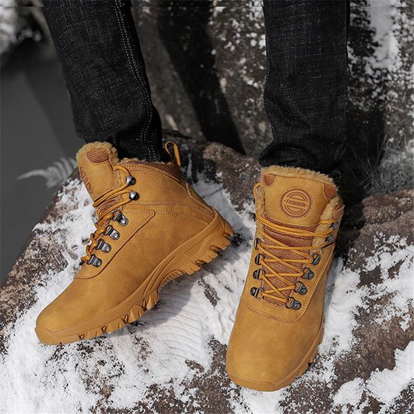 winter shoes men snow boots outdoor warm plush flock leather booties boy ankle boots man outdoor sneakers flat platform botas, Black
winter shoes men snow boots outdoor warm plush flock leather booties boy ankle boots man outdoor sneakers flat platform botas, Black