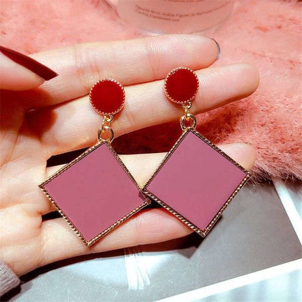 diezi 2020 new korean summer geometric square rhinestone drop earrings for women vintage fashion ladies wedding earrings, Silver
diezi 2020 new korean summer geometric square rhinestone drop earrings for women vintage fashion ladies wedding earrings, Silver