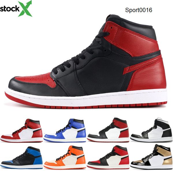 1 og mens basketball shoes 2019 banned bred triple black white royal blue 1s designer sport sneakers size 40-47
1 og mens basketball shoes 2019 banned bred triple black white royal blue 1s designer sport sneakers size 40-47