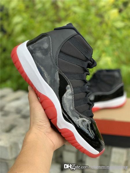 new authentic air 11 bred men basketball shoes black true red white classic real carbon fiber 11s retro mans sports sneakers 378037-061
new authentic air 11 bred men basketball shoes black true red white classic real carbon fiber 11s retro mans sports sneakers 378037-061