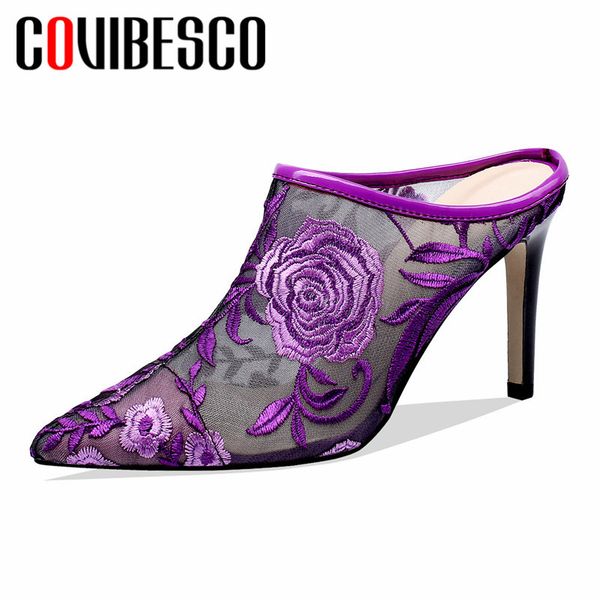 covibesco summer fashion embroider mesh women pumps 2019 slip on pointed toe thin heels party office shoes woman sandals, Black;white
covibesco summer fashion embroider mesh women pumps 2019 slip on pointed toe thin heels party office shoes woman sandals, Black;white