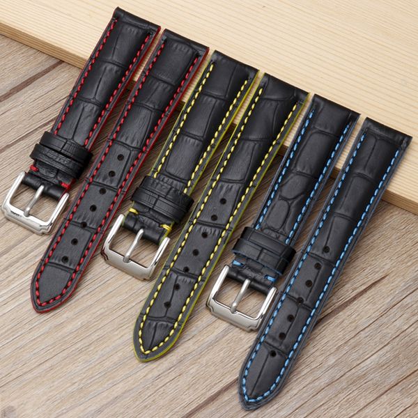 leather strap men's crocodile fashion bracelet adapted watch belt 18mm 20mm 22mm black watch band, Black;brown
leather strap men's crocodile fashion bracelet adapted watch belt 18mm 20mm 22mm black watch band, Black;brown