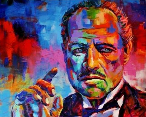The Godfather Pop Art Oil Painting On Canvas Wall Decor Portrait Wall Art Home Decor Handcrafts /HD Print 191022
The Godfather Pop Art Oil Painting On Canvas Wall Decor Portrait Wall Art Home Decor Handcrafts /HD Print 191022