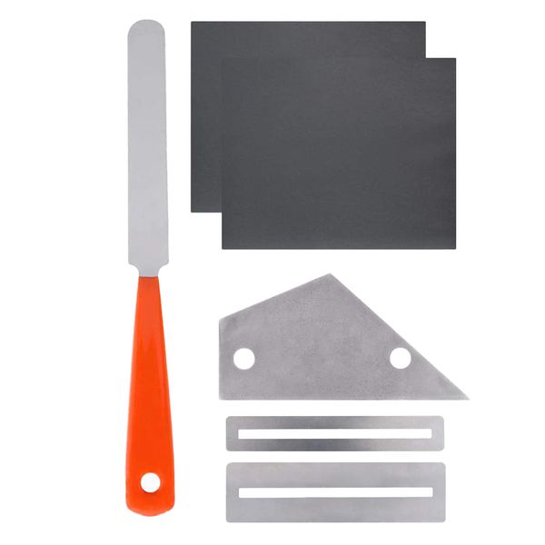 1 set guitars luthier tools, 1pc fret rocker leveling+2pcs fretboard guards protector+1pc fret crowning file+2pcs grinding papers
1 set guitars luthier tools, 1pc fret rocker leveling+2pcs fretboard guards protector+1pc fret crowning file+2pcs grinding papers